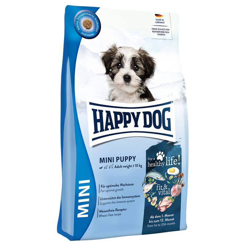 Happy Dog fit & vital Mini Puppy - Sparpaket: 2 x 4 kg von Happy Dog