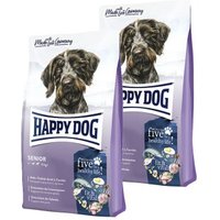 HAPPY DOG fit & vital Senior 2x12 kg von Happy Dog
