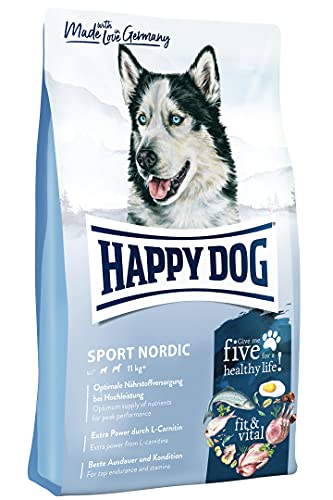 Happy Dog 60778 - Supreme fit & vital Sport Nordic - Alleinfutter für Hunde im Leistungs- / Sportbereich - 14 kg Inhalt von Happy Dog
