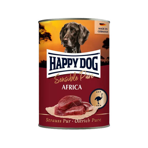 Happy Dog Sensible Pure Africa - Strauß - 6 x 400 g von Happy Dog