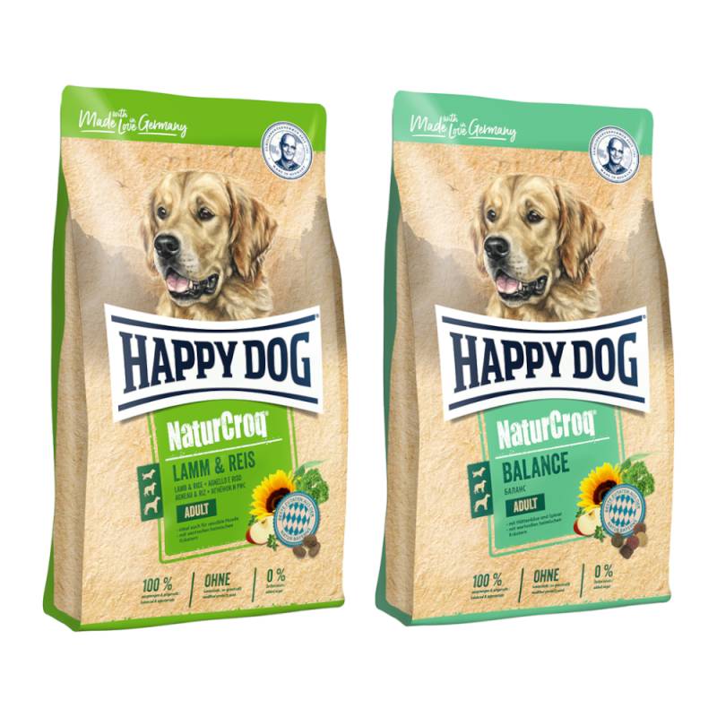 Sparpaket Happy Dog NaturCroq 2 x 15 kg - Mix: Lamm & Reis/ Balance Sparpaket Happy Dog NaturCroq 2 x 15 kg - Mix: Lamm & Reis/ Balance von Happy Dog