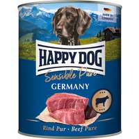 Sparpaket Happy Dog Sensible Pure 12 x 800 g - Germany (Rind Pur) von Happy Dog