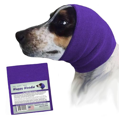 ZONI PETS Happy Hoodie – Original Beruhigungsband für Hunde – zur Angstlinderung – Geräuschunterdrückung bei Feuerwerk, Gewitter, Haustierpflege & Krafttrocknung – Beruhigungshilfe für Hunde seit 2008 von ZONI PETS