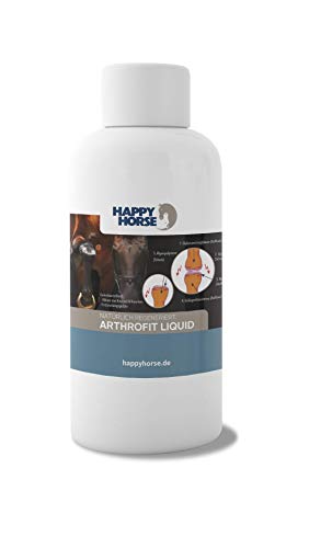 Arthro Fit Liquid Bei Arthrose & Co. - Mit Hyaluronsäure flüssig & MSM & Glucosamin-HCl für Pferde von Happy Horse