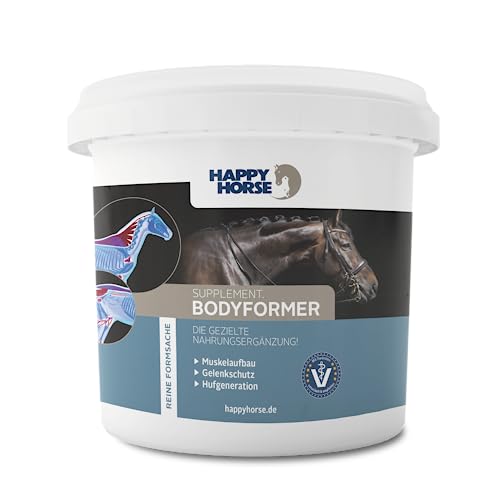 Happy Horse "Body Former 4,5 kg Vorteilspack - Erste Wahl bei Muskelaufbau & Gelenkschutz & Hufgeneration - Perfekt für Sportpferde von Happy Horse