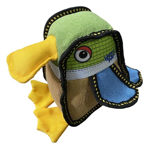 Happy Tails Hundespielzeug Ente quadratisch – mittelgroße bis große Hunde, strapazierfähiges Polyester, quietschender Klang, verstärkte Nähte, sicheres Kauspielzeug, interaktives Spielen Happy Tails Hundespielzeug Ente quadratisch – mittelgroße bis große Hunde, strapazierfähiges Polyester, quietschender Klang, verstärkte Nähte, sicheres Kauspielzeug, interaktives Spielen von Happy Tails