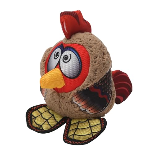 Happy Tails Interaktives 12 Zoll Zany Rooster Quietschendes Hundespielzeug für mittelgroße bis große Hunde, strapazierfähiges Polyester mit verstärkten Nähten, Kauspielzeug, ideales Geschenk Happy Tails Interaktives 12 Zoll Zany Rooster Quietschendes Hundespielzeug für mittelgroße bis große Hunde, strapazierfähiges Polyester mit verstärkten Nähten, Kauspielzeug, ideales Geschenk von Happy Tails