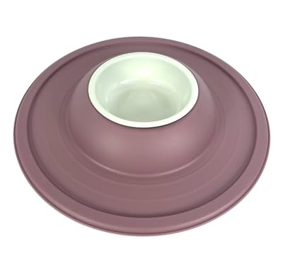 Happy Pet Mad About Pets Voerbak/Drinkbak Volcano Blush Roze 39X39X6 cm 600 ML von Happy Pet