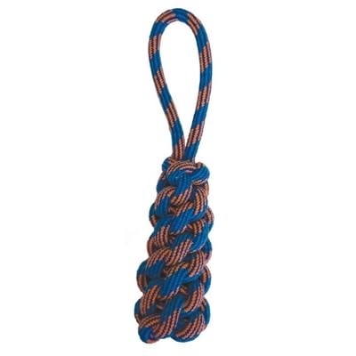 Happy pet Twisted tugger flostouw blauw / oranje von Happy pet