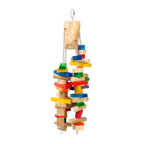 HappyBird | Chewing Log | Papageienspielzeug aus Holz | ca. 17 x 17 x 61 cm HappyBird | Chewing Log | Papageienspielzeug aus Holz | ca. 17 x 17 x 61 cm von HappyBird