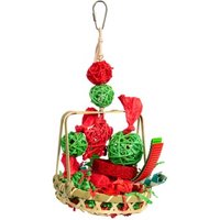 HappyBird Hängespielzeug Playful Bamboo Basket HappyBird Hängespielzeug Playful Bamboo Basket von HappyBird