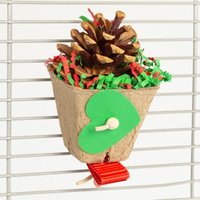 HappyBird Knabberspielzeug Pinecone Cup von HappyBird