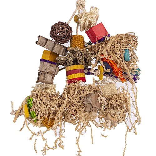 HappyBird | Shred Clutter | Happy Nature Schredderspielzeug - Sittich, kleine Papageien, Knabberspielzeug HappyBird | Shred Clutter | Happy Nature Schredderspielzeug - Sittich, kleine Papageien, Knabberspielzeug von HappyBird