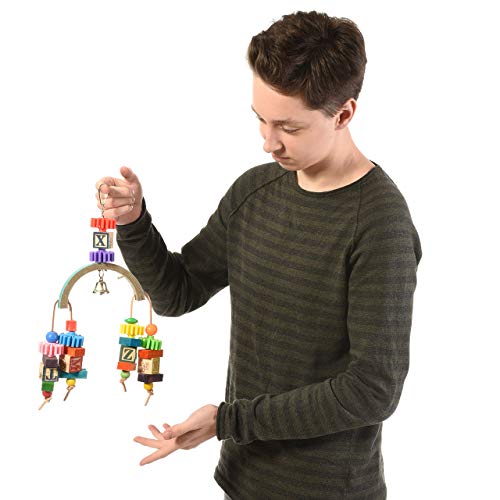 HappyBird | Vogelspielzeug Block Play Bird von HappyBird