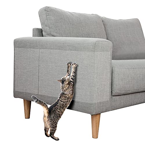 Anti Cat Scratch Furniture Protectors from Cats, Cat Scratch Deterrent Tape, Double Sided Anti Scratching Sticky Tape, Clear Training Tape Anti Cat Scratch Furniture Protectors from Cats, Cat Scratch Deterrent Tape, Double Sided Anti Scratching Sticky Tape, Clear Training Tape von HappyFreeSX
