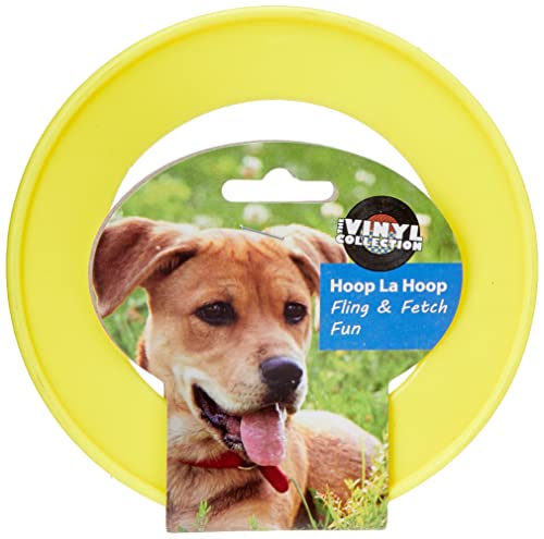 Happy Pet Hoop La Hoop Hundespielzeug, Wurf- und Apportierspielzeug, klein, 15 cm von Happypet