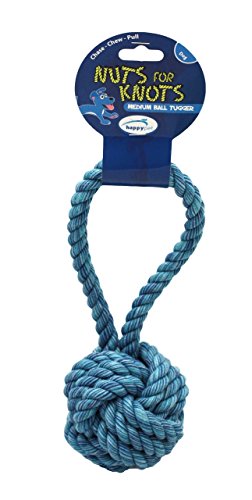 happypet Nuts for Knots Hundespielzeug, Seilball, klein von Happypet