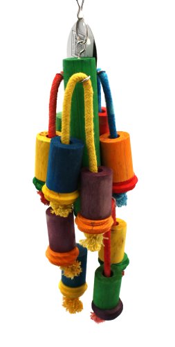 Happy Pet Playtime Papageienspielzeug aus Holz von Happy pet