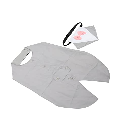 Happyyami 1satz Hochwertiger Hundewedding-Anzug Mit Bandana Für Hochzeiten Partys Und Fotoshootings Elegantes Design Für Kleine Bis Mittelgroße Hunde von Happyyami