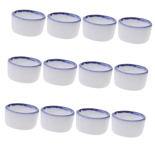 Happyyami 12 Stücke Reptil Wasser Schüssel Set Keramik Feeder Dish für Spinnen Einsiedlerkrebse Eidechsen Happyyami 12 Stücke Reptil Wasser Schüssel Set Keramik Feeder Dish für Spinnen Einsiedlerkrebse Eidechsen von Happyyami