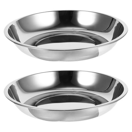 Happyyami Katzen Napf 2 Stück Katzennäpfe Für Futter Und Wasser Edelstahl Kleiner Futternapf Hundenapf Welpennapf Futternäpfe Für Katzen Happyyami Katzen Napf 2 Stück Katzennäpfe Für Futter Und Wasser Edelstahl Kleiner Futternapf Hundenapf Welpennapf Futternäpfe Für Katzen von Happyyami