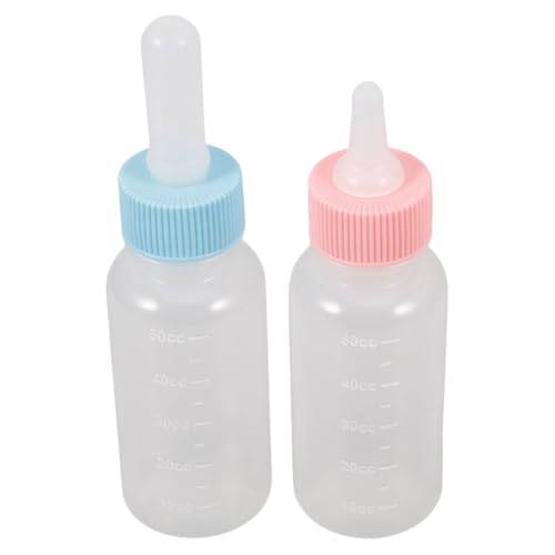Happyyami 2stücke Kleine Tiermilchflaschen Für Und Kätzchen Nahrungsflasche Für Kleine Tiere Einfach Zu Bedienen Und Hygienisch Für Aufzucht Von Haustieren von Happyyami