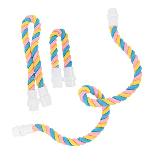 Happyyami 3stücke Baumwollspielseil Für Vögel Förmige Vogelspielstände Kletterspielzeug Für Papageien Und Sittiche Für Käfige Und Vogelspielplätze Happyyami 3stücke Baumwollspielseil Für Vögel Förmige Vogelspielstände Kletterspielzeug Für Papageien Und Sittiche Für Käfige Und Vogelspielplätze von Happyyami