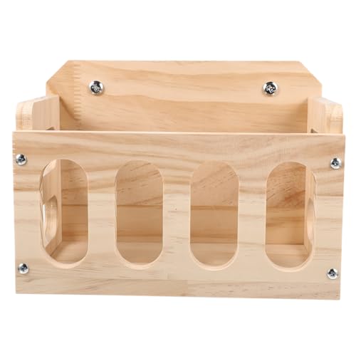 Happyyami Kaninchen Heu Spender Aus Futterstation Für Kleintiere Heuraufe Für Kaninchen Und Hamster Platzsparend Und Ideal Für Die Fütterung Von von Happyyami