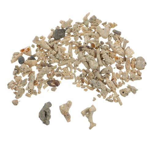 Happyyami Material Natürlicher Korallenknochensand Aquarium Ornament Süßwasser Aquarium Stein Für Aquarium von Happyyami