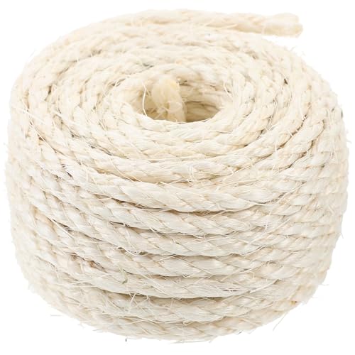 Happyyami 1 Rolle Robustes Kratzseil Für Katzen Kratzbaumschnur Haushaltsseil Seil An Kratzbäumen Kratzbaum Seil Kratzseil Selber Machen Kürzbares Kratzseil Hängemattenseil DIY Seil Sisal Happyyami 1 Rolle Robustes Kratzseil Für Katzen Kratzbaumschnur Haushaltsseil Seil An Kratzbäumen Kratzbaum Seil Kratzseil Selber Machen Kürzbares Kratzseil Hängemattenseil DIY Seil Sisal von Happyyami