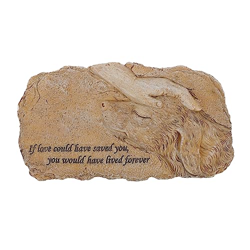 Happyyami Haustier Tribut Statue Harz Hund Statue Memorial Pet Steine pet Trauer Home Memorial Decor Happyyami Haustier Tribut Statue Harz Hund Statue Memorial Pet Steine pet Trauer Home Memorial Decor von Happyyami