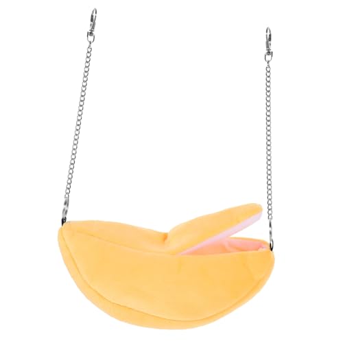 Happyyami 1stück Hamster Hängematte Form Warmes Und Bequemes Nest Für Hamster Und Kleine Tiere Für Aufhängung Im Käfig Langlebiges Material Einfache Nutzung von Happyyami