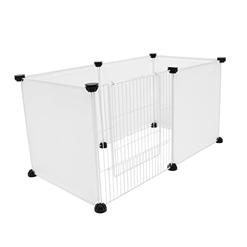 Happyyami 1satz Pet Isolation Fence Für Kleine Haustiere Teiliges Mit Tür Individuell Anpassbar Für Hamster Kaninchen Und Andere Kleintiere Langlebige Und Sichere Konstruktion Für Spiel Happyyami 1satz Pet Isolation Fence Für Kleine Haustiere Teiliges Mit Tür Individuell Anpassbar Für Hamster Kaninchen Und Andere Kleintiere Langlebige Und Sichere Konstruktion Für Spiel von Happyyami