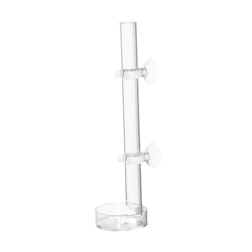Happyyami 1satz Acryl Transparentes Futterrohr Für Aquarien Futterstation Für Garnelen Geeignet Für Rote Mückenlarven Und Salzwassergarnelen Langlebig Und Einfach Zu Verwenden Mit von Happyyami