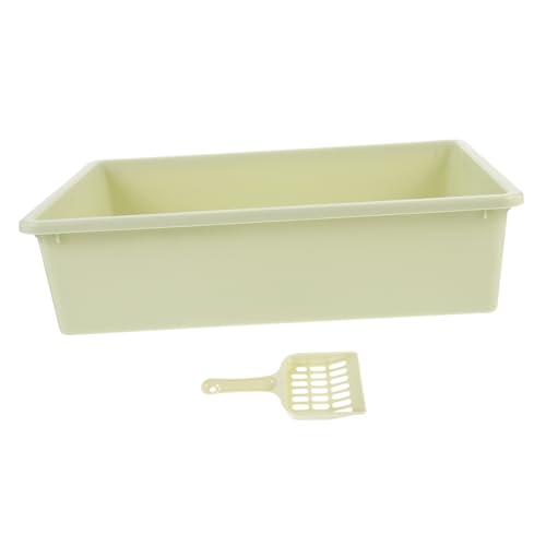 Happyyami 1satz Katzenklo Mit Schaufel Offene Katzenstreu Toilette Für Kleine Katzen Tragbare Langlebige Katzentoilette Material Bequem Und Einfach Zu Reinigen Happyyami 1satz Katzenklo Mit Schaufel Offene Katzenstreu Toilette Für Kleine Katzen Tragbare Langlebige Katzentoilette Material Bequem Und Einfach Zu Reinigen von Happyyami
