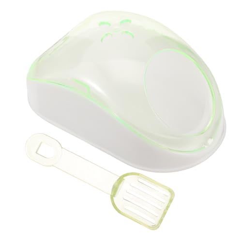 Happyyami 1satz Hamster Sandbad Wanne Für Kleine Tiere Praktischer Sandbad Container Für Hamster Chinchilla Und Meerschweinchen Design Mit Leichtem Zugang Sandwechsel Für Pflege Von von Happyyami