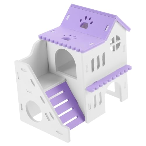 Happyyami Meerschweinhaus Mit Rampe Material Als Versteck Und Spielzeug Für Hamster Und Kleine Igel Multifunktionaler Lebensraum Zum Ausruhen Und Verstecken Happyyami Meerschweinhaus Mit Rampe Material Als Versteck Und Spielzeug Für Hamster Und Kleine Igel Multifunktionaler Lebensraum Zum Ausruhen Und Verstecken von Happyyami
