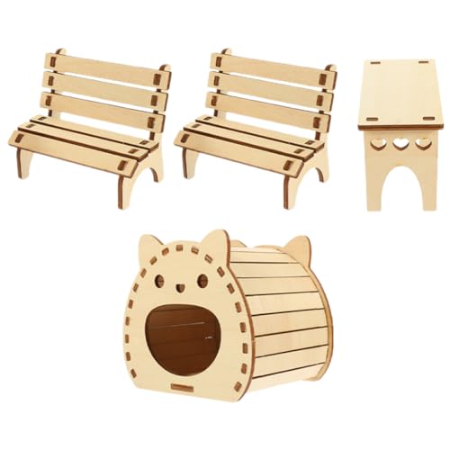 Happyyami Tierkäfig Zubehör Holz Hamster Spielzeug Versteck Leiter Haustier Versorgung Happyyami Tierkäfig Zubehör Holz Hamster Spielzeug Versteck Leiter Haustier Versorgung von Happyyami