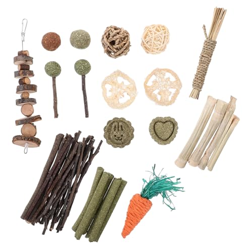 Happyyami Hasenspielzeug Natürliches Kauspielzeug Hamster-kauspielzeug Chinchilla-Spielzeug Beißspielzeug für Kleintiere Robustes Material Gesundes Kauen für Haustiere Happyyami Hasenspielzeug Natürliches Kauspielzeug Hamster-kauspielzeug Chinchilla-Spielzeug Beißspielzeug für Kleintiere Robustes Material Gesundes Kauen für Haustiere von Happyyami