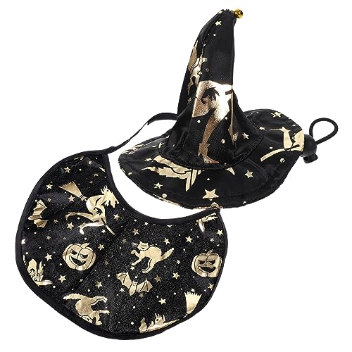 Happyyami 1 Satz Haustier-Halloween-kürbis-hundeumhang Schermaschinen-Set Für Die Hundepflege Halloween-Hut Und Umhang Katze-Hunde-umhang Halloween-Cosplay-kostüm Welpe Haustierbedarf Plüsch Happyyami 1 Satz Haustier-Halloween-kürbis-hundeumhang Schermaschinen-Set Für Die Hundepflege Halloween-Hut Und Umhang Katze-Hunde-umhang Halloween-Cosplay-kostüm Welpe Haustierbedarf Plüsch von Happyyami