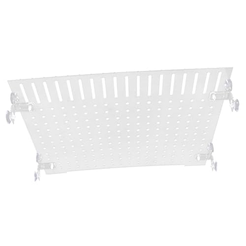 Happyyami 1satz Acryl-Aquarium-trennwand Transparente Isolierplatte Mit Saugnäpfen Langlebig Installieren Für Fischzucht Verhinderung Von Kämpfen Im Aquarium von Happyyami