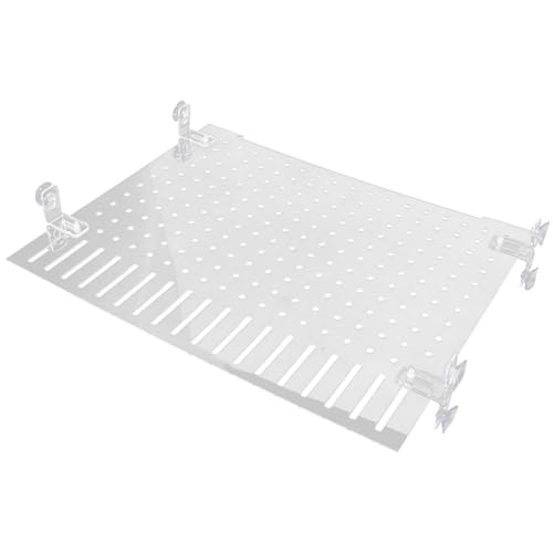 Happyyami 1satz Acryl-fischbecken-trennwand Transparente Isolationsplatte Mit Saugnäpfen Effektive Trennung Für Aquarienfische Langlebig Und Wasserdurchlässig von Happyyami