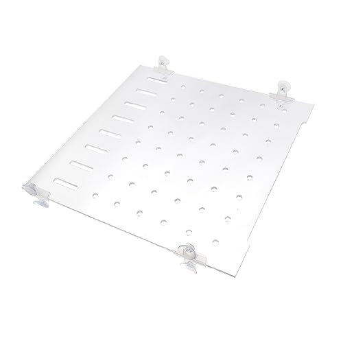 Happyyami 1 Satz Isolationsplatte für Fischbecken randlos Anfänger-Aquarium Tabletts aquaristik zubehör Aquarium Zubehör unterlegscheiben Acryl-Isolationsplatte Trennplatte für Fischbecken von Happyyami