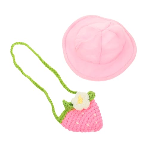 Happyyami 1 Satz Kaninchen Zubehör Kostüm Hut- Haustier-Kaninchen-Kleid Hamster Hasen zubehör hasenzubehör Bunny Ears Haustier- Hasenmütze und Tasche gefühlt Rosa Happyyami 1 Satz Kaninchen Zubehör Kostüm Hut- Haustier-Kaninchen-Kleid Hamster Hasen zubehör hasenzubehör Bunny Ears Haustier- Hasenmütze und Tasche gefühlt Rosa von Happyyami