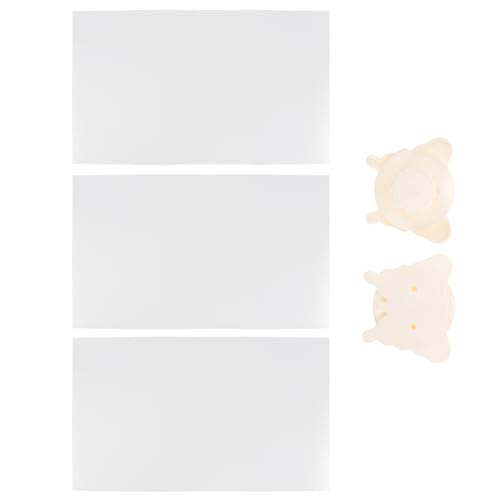 Happyyami 1 Satz Katzen- Und Hundekäfig-Anti-PIPI-PVC-Platte Eigentumswohnungen Toilettenschutz Für Katzen Fliehen Einheit Blasen Für Katzen Filter Verklumpung Katzenkratzer Versteckt Weiß Happyyami 1 Satz Katzen- Und Hundekäfig-Anti-PIPI-PVC-Platte Eigentumswohnungen Toilettenschutz Für Katzen Fliehen Einheit Blasen Für Katzen Filter Verklumpung Katzenkratzer Versteckt Weiß von Happyyami