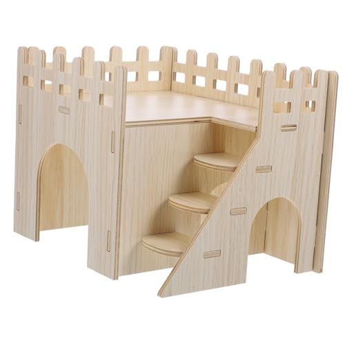 Happyyami 1satz Holzversteck Für Kleintiere Robuste Hamster Und Meerschweinchenhöhle Aus Naturholz Als Spielzeug Und Schlafplatz Sicher Für Tägliche Nutzung Happyyami 1satz Holzversteck Für Kleintiere Robuste Hamster Und Meerschweinchenhöhle Aus Naturholz Als Spielzeug Und Schlafplatz Sicher Für Tägliche Nutzung von Happyyami