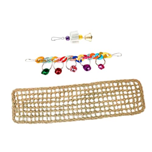 Happyyami Vogelspielzeug-Set Buntes Nymphensittich-Spielzeug Robustes Kauspielzeug Für Papageien Für Hausvögel von Happyyami