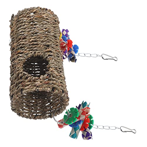 Happyyami 1satz Vogel-hängespielzeug Für Wellensittiche Und Papageien Kletterstand Mit Schaukeln Und Tunneln Aus Strapazierfähigem Material Für Vogelkäfige Happyyami 1satz Vogel-hängespielzeug Für Wellensittiche Und Papageien Kletterstand Mit Schaukeln Und Tunneln Aus Strapazierfähigem Material Für Vogelkäfige von Happyyami