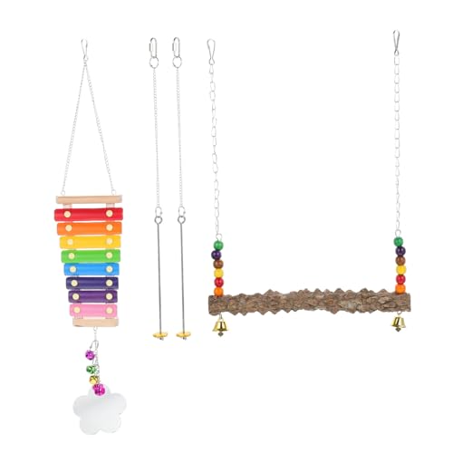 Happyyami 1 Satz Pet Hühnerzubehör Futterspielzeug Für Vögel Vogelschaukel Spielzeug Vogelbeißspielzeug Nymphensittich Spielzeug Hühnerspielzeug Für Hühnerstall Vogelstangen Colorful Eisen Happyyami 1 Satz Pet Hühnerzubehör Futterspielzeug Für Vögel Vogelschaukel Spielzeug Vogelbeißspielzeug Nymphensittich Spielzeug Hühnerspielzeug Für Hühnerstall Vogelstangen Colorful Eisen von Happyyami
