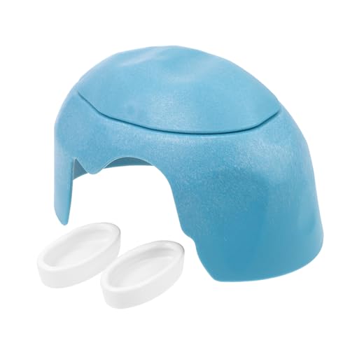 Happyyami 1 Satz Reptilien Verstecken Sich in Höhlen Schildkröten Sich Eidechsenversteckfelsen Lebensraum Für Reptilienverstecke Reptilienhaut Fisch Aquarium Dekoration Keramik Blue Happyyami 1 Satz Reptilien Verstecken Sich in Höhlen Schildkröten Sich Eidechsenversteckfelsen Lebensraum Für Reptilienverstecke Reptilienhaut Fisch Aquarium Dekoration Keramik Blue von Happyyami